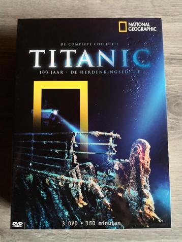 3 disc dvd box national geographic titanic - 100 jaar  beschikbaar voor biedingen