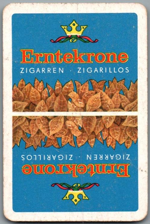 speelkaart - LK12963 - Erntekrone zigarren, Verzamelen, Speelkaarten, Jokers en Kwartetten, Zo goed als nieuw, Speelkaart(en)