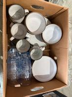 Servies + toebehoren, Huis en Inrichting, Ophalen, Gebruikt, Bord(en)
