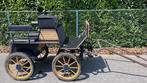 Degelijke menwagen, 4-zits, hydraulische remmen, Gebruikt, Marathonwagen, Paard of Pony