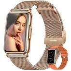 Montre intelligente pour femmes, montre-bracelet de 1,47 pou, Comme neuf, Enlèvement ou Envoi, Étanche, Orange