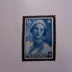 1935 Timbre deuil Reine Astrid, bleu, MNH, Timbres & Monnaies, Neuf, Sans timbre, Enlèvement ou Envoi, Maison royale