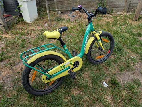 S'Cool Meisjesfiets 18 inch weinig gebruikt, Fietsen en Brommers, Fietsen | Kinderfietsjes, Zo goed als nieuw, Ophalen