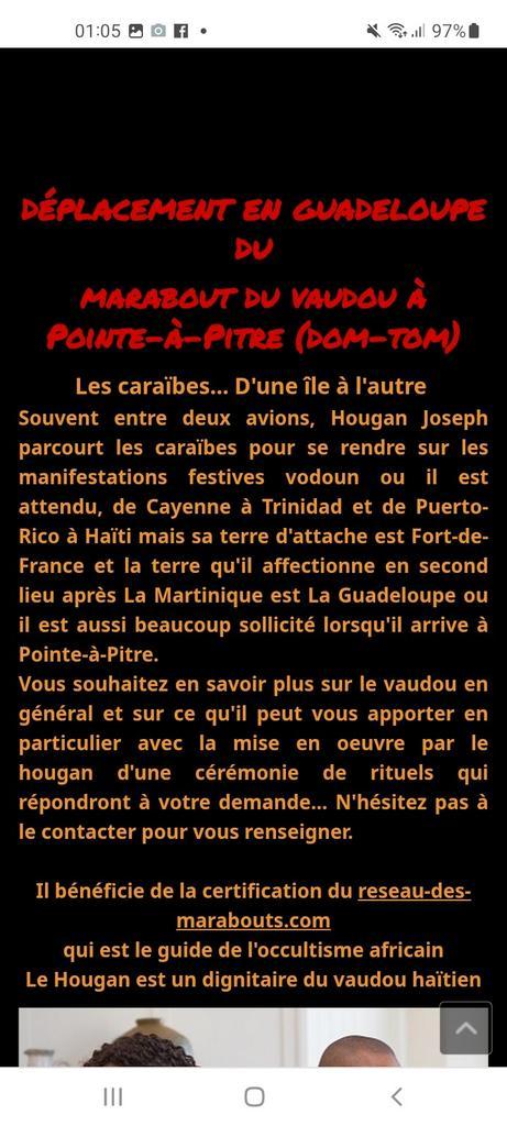 Voyant marabout Paris voyance paris medium marabout paris, Contacten en Berichten, Advies en Oproepen