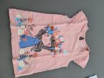 roze t-shirt met meisje, CA, 134, Enfants & Bébés, Vêtements enfant | Taille 134, Comme neuf, Fille, Enlèvement ou Envoi
