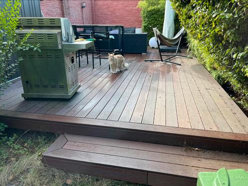Terrasplanken composiet, Tuin en Terras, Terrasdelen en Vlonders, Zo goed als nieuw, Composiet, Ophalen