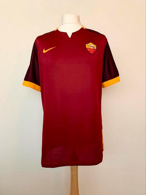 AS Roma 2015-2016 Home Dzeko Nike Serie A football shirt, Sport en Fitness, Voetbal, Gebruikt, Shirt, Maat XL, Ophalen of Verzenden