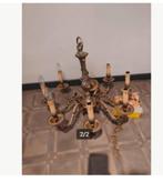 Bronzen luster, Huis en Inrichting, Ophalen, Zo goed als nieuw, Overige materialen, Antiek