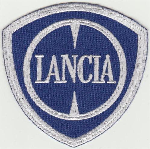 Lancia stoffen opstrijk patch embleem, Collections, Marques automobiles, Motos & Formules 1, Neuf, Envoi