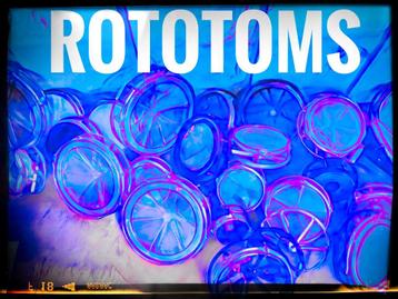 Rototoms [all sizes & parts] Used/Vintage, Musique & Instruments, Enlèvement ou Envoi, Utilisé, Tambour
