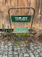 Vintage industriëel stoeltje Patina BT:01, Ophalen, Gebruikt