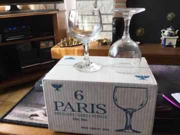 Verres à vin Paris, Enlèvement ou Envoi, Comme neuf