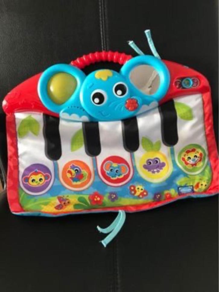 Speelpiano, Kinderen en Baby's, Speelgoed | Babyspeelgoed, Zo goed als nieuw, Babygym, Met geluid, Ophalen