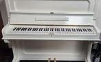 Zeer mooie witte Hanlet piano, Gebruikt, Piano, Ophalen of Verzenden, Wit