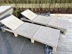 Ligbed - Stijlvol wicker-design (3 stuks), Tuin en Terras, Ligbedden, Wicker, Gebruikt, Ophalen