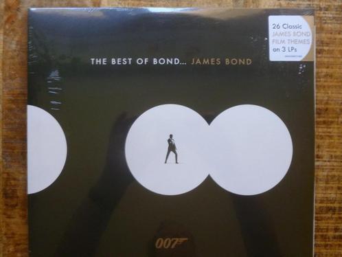 The Best Of JAMES BOND 007 3x LP Vinyl Soundtrack 26 Plages, CD & DVD, Vinyles | Musiques de film & Bandes son, Neuf, dans son emballage