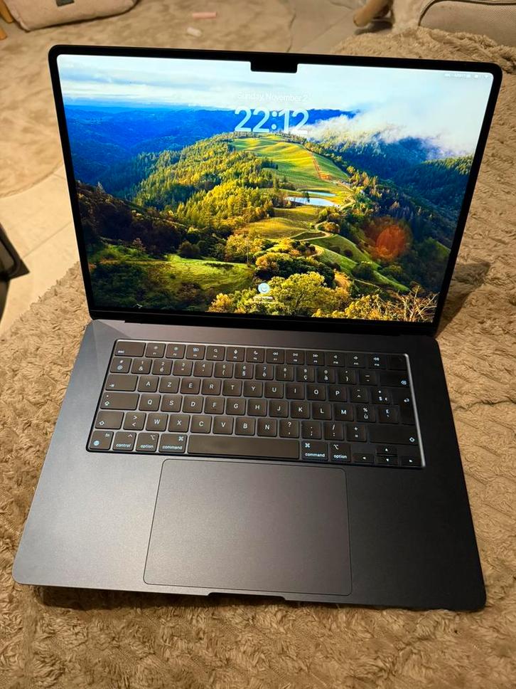 MacBook Air 15’ M2 2023 8/256 als nieuw 20 cycles, Computers en Software, Apple Macbooks, Zo goed als nieuw, MacBook, 256 GB, 8 GB