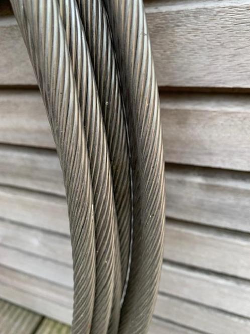 Inox RVS kabel, Doe-het-zelf en Bouw, IJzerwaren en Bevestigingsmiddelen, Zo goed als nieuw, Overige typen, 250 mm of meer, Inox