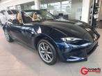 Mazda MX-5 KAZARI 1.5L SKYACTIV-G 132PK 6MT, Auto's, 140 g/km, Beige, Cabriolet, Blauw