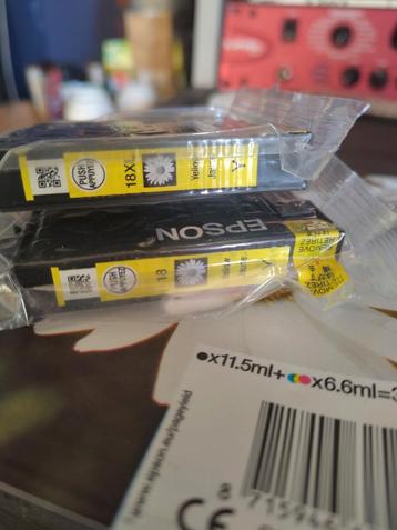 18 Epson-inktcartridge  beschikbaar voor biedingen
