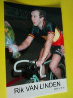 wielerkaart 1977 team bianchi rik van linden, Verzenden, Zo goed als nieuw