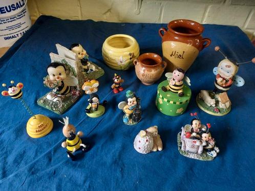 Set van 13 gadgets bijen , honingpotjes, Verzamelen, Complete verzamelingen en Collecties, Ophalen of Verzenden