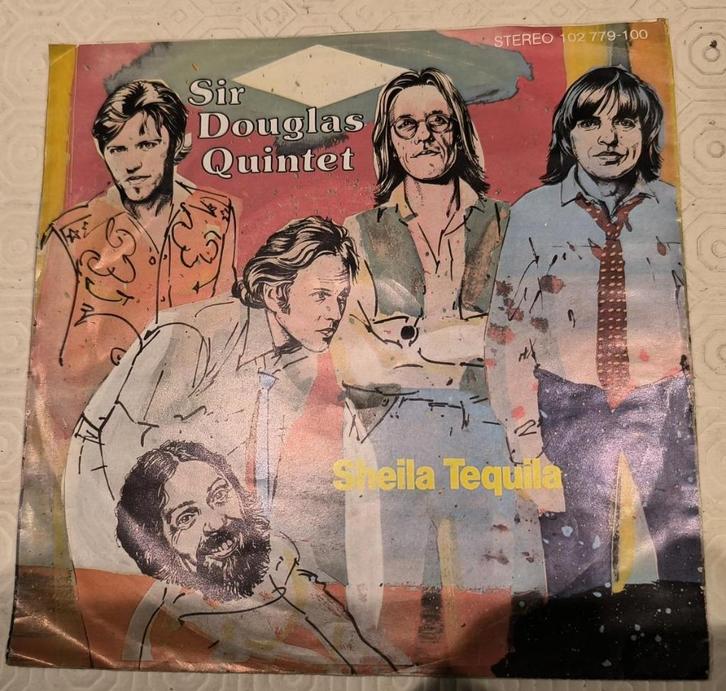 Sir Douglas Quintet - Sheila Tequila (single), Cd's en Dvd's, Vinyl | Overige Vinyl, Gebruikt, Overige formaten, Ophalen of Verzenden