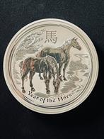 1 kilo zilver, Year of the Horse (2014), Perth Mint, Postzegels en Munten, Edelmetalen en Baren, Ophalen of Verzenden, Zilver