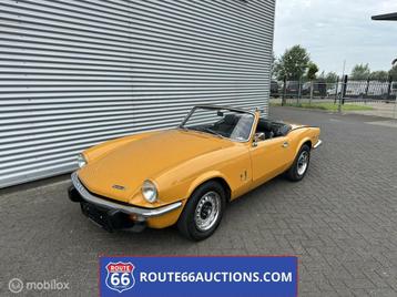 Triumph Spitfire MK4 Cabriolet 1974 | Route 66 Auctions, Autos, Cuir, Achat, Intérieur cuir, Entreprise