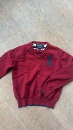 Hackett London v pull burgundy 7/8yr, Kinderen en Baby's, Kinderkleding | Maat 122, Ophalen of Verzenden, Zo goed als nieuw, Jongen