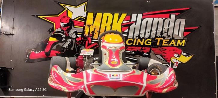 Gillard chassis met origineel Honda GX200, Sport en Fitness, Karting, Zo goed als nieuw, Kart, Ophalen of Verzenden
