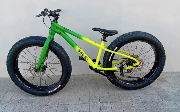 Kinderfiets Fatbike Silverback Scoop 24inch 7v NWP 799€ ‍🚴‍, Fietsen en Brommers, Fietsen | Crossfietsen en BMX, Gebruikt, 24 inch of meer