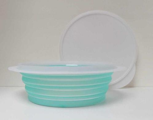 Tupperware™ « Mini-Max » 2 liter - wit en blauw, Huis en Inrichting, Keuken | Tupperware, Nieuw, Bus of Trommel, Blauw, Wit, Verzenden