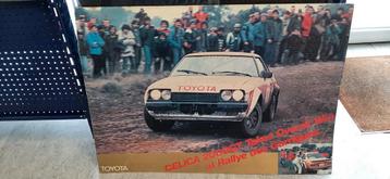 Affiche op karton Toyota Celica