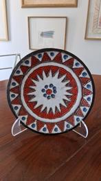 Jan Nolf vintage keramische wandplaat 1960, Antiek en Kunst, Antiek | Keramiek en Aardewerk, Verzenden
