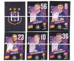 Panini Pro League 2023 - 2024 / RSC Anderlecht / 6 stickers, Verzenden, Nieuw, Poster, Plaatje of Sticker