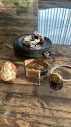Vintage horloge 24/18krt camee budda band, Bijoux, Sacs & Beauté, Montres | Anciennes | Antiquités, Montre-bracelet, Autres marques