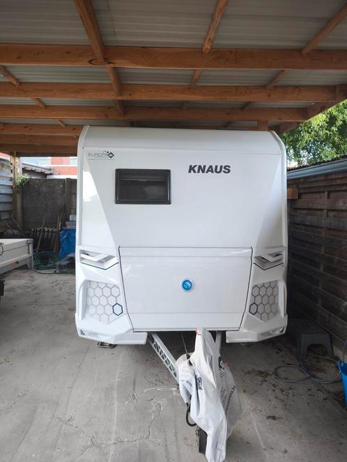 Knaus yaseo 340 pxb licht gewicht 2 persoons caravan., Caravans en Kamperen, Caravans, Particulier, tot en met 2, 750 - 1000 kg