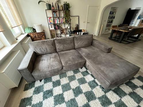 L-zetel / hoekzetel te koop, Huis en Inrichting, Zetels | Zetels, Gebruikt, Hoekbank, Driepersoons, 250 tot 300 cm, 150 cm of meer
