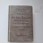 boek „Balnéo Mineral Water Form” 1896, Ophalen of Verzenden