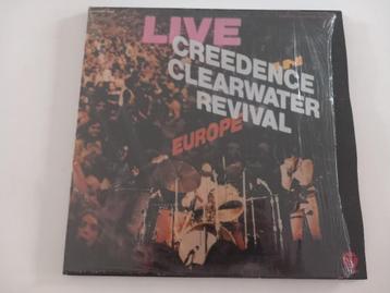 Vinyle 2LP CCR Live in Europe John Fogerty Folk Classic Rock, Enlèvement ou Envoi, 12 pouces, Progressif