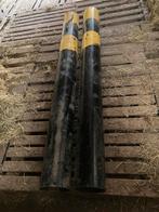 Stootpalen/ ijzer buis 190mm , 2m lang, Comme neuf, Enlèvement