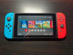 Nintendo Switch v2 Neon, Ophalen of Verzenden, Zo goed als nieuw