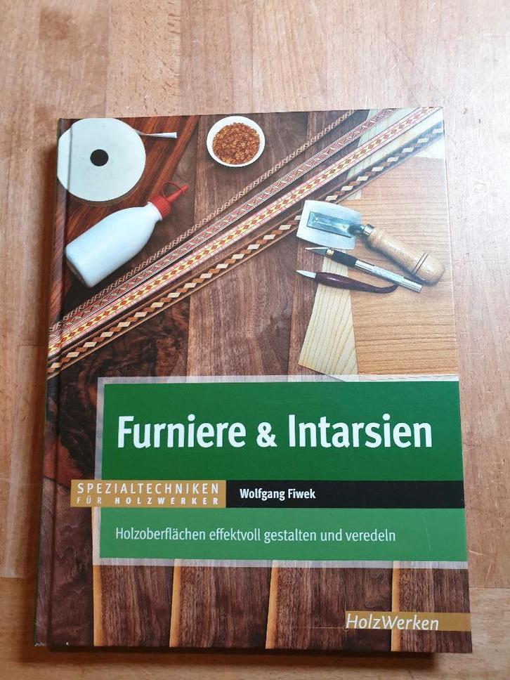 Furniere & Intarsien par Wolfgang Fiewek, Livres, Art & Culture | Arts plastiques, Comme neuf, Enlèvement