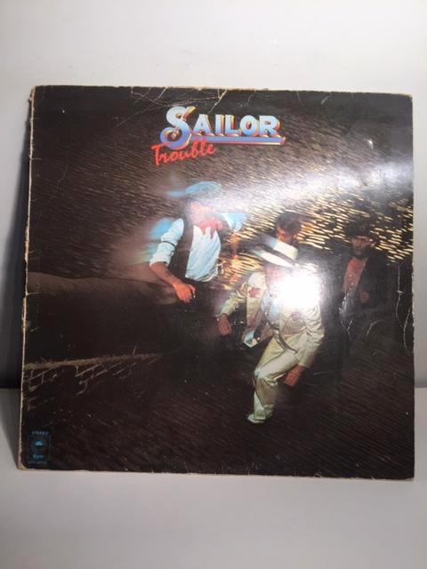LP - Sailor - Trouble ( Vinyl ), Cd's en Dvd's, Vinyl | Rock, Zo goed als nieuw, Poprock, 12 inch, Ophalen of Verzenden