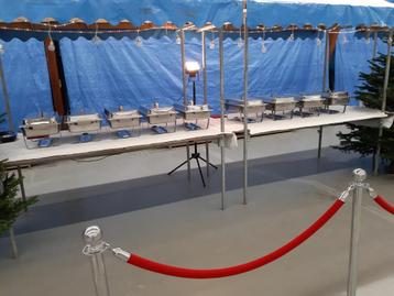 Marktkramen- Partytafels- Feesttafels beschikbaar voor biedingen
