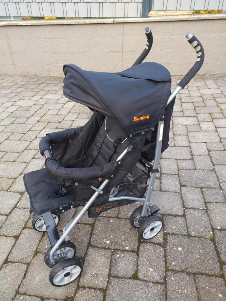 Poussette canne Baninni – Très bon état + housse pluie, Enfants & Bébés, Buggys, Comme neuf, Autres marques, Protection de pluie