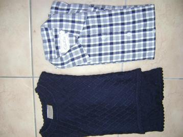 chemisier et pull de maternité CACHE CACHE, Enlèvement ou Envoi, Comme neuf, Chemisier ou Tunique, Bleu