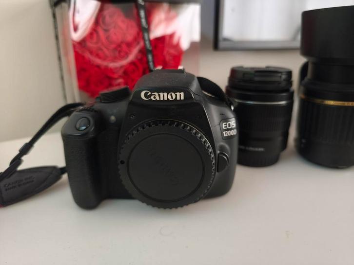 Canon eos 1200D 2 lenzen + tas, Audio, Tv en Foto, Fotocamera's Digitaal, Canon, Ophalen