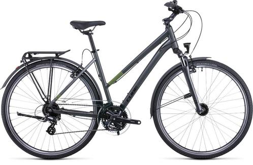 Cube Touring Trapeze Iridium/Green van €799 nu €749, Fietsen en Brommers, Fietsen | Dames | Omafietsen, Nieuw, Ophalen of Verzenden